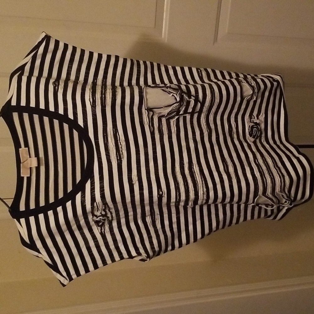 Michael Kors XL stripped top